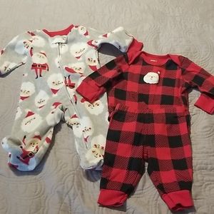 Boys 3 month Christmas pajamas